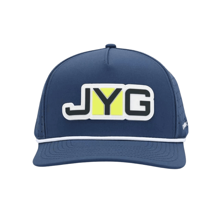 JYG Patch Blue &amp; White Rope Hat