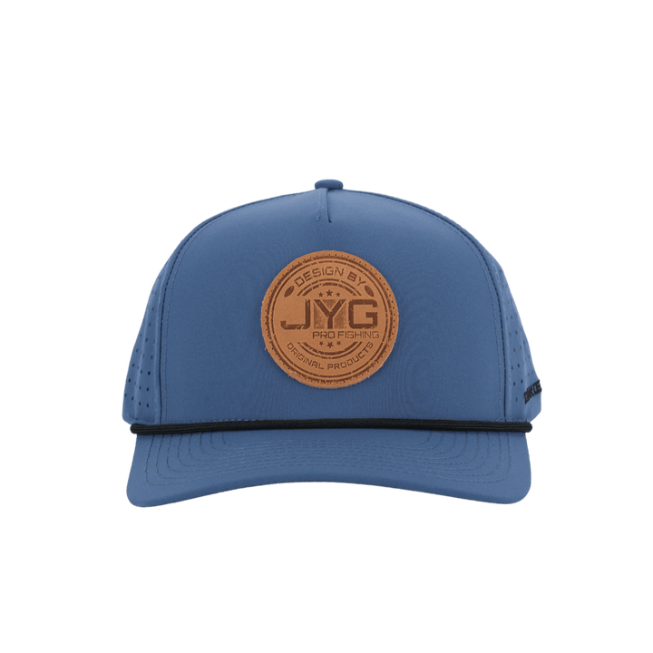 Leather Patch Cap Navy
