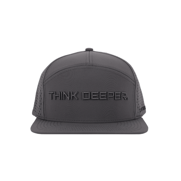 Think Deep Dark Gray Hat