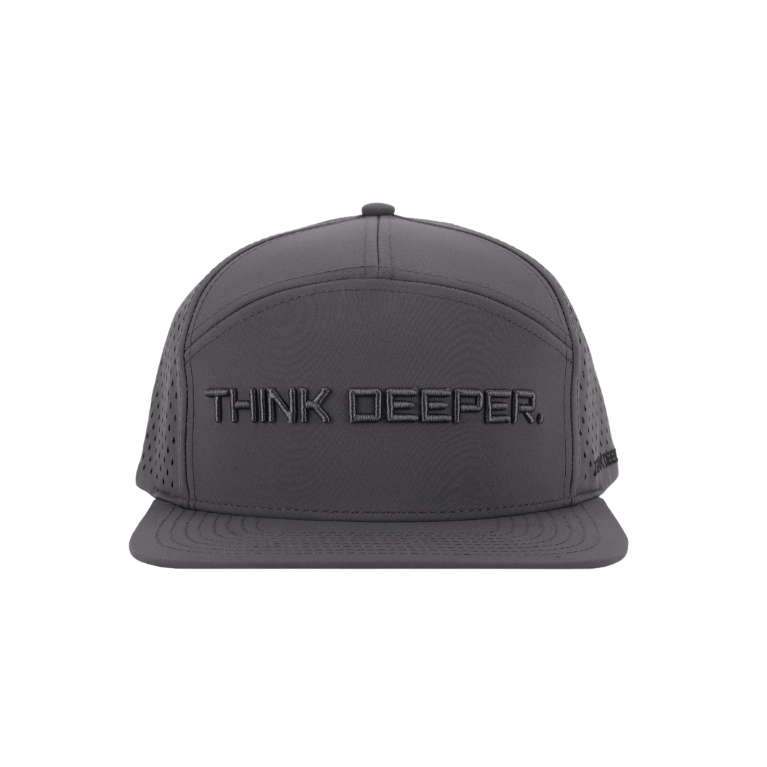Think Deep Dark Gray Hat