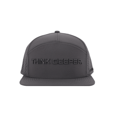 Think Deep Dark Gray Hat