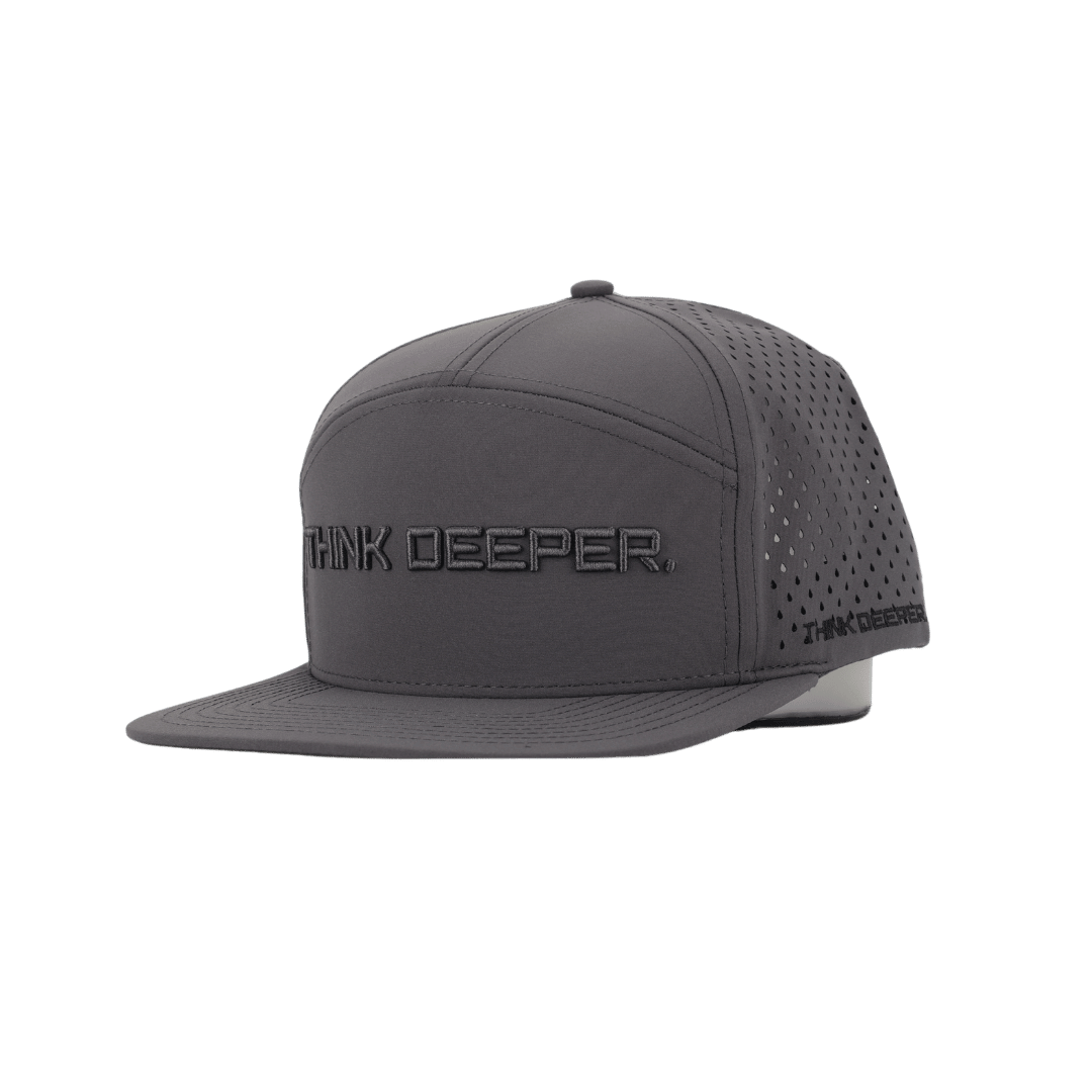 Think Deep Dark Gray Hat