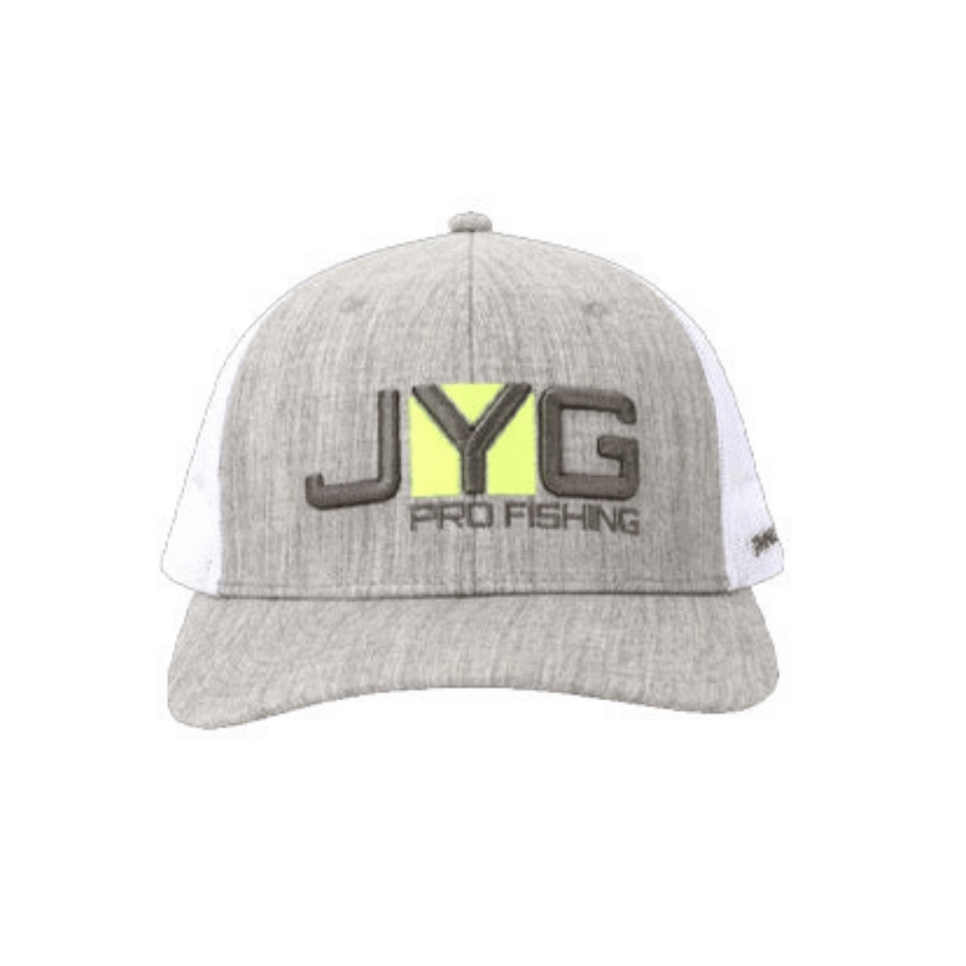 Trucker Gray & White Hat
