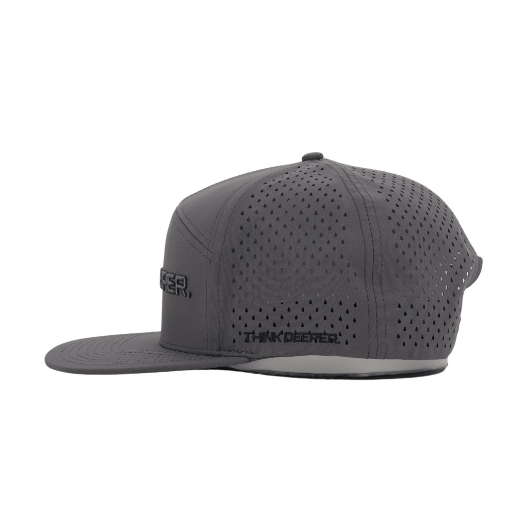Think Deep Dark Gray Hat