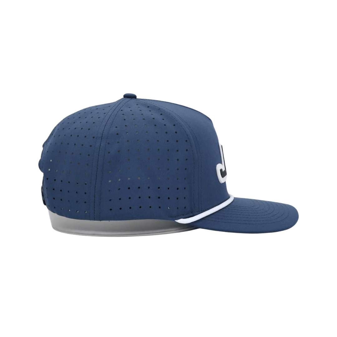 JYG Patch Blue &amp; White Rope Hat