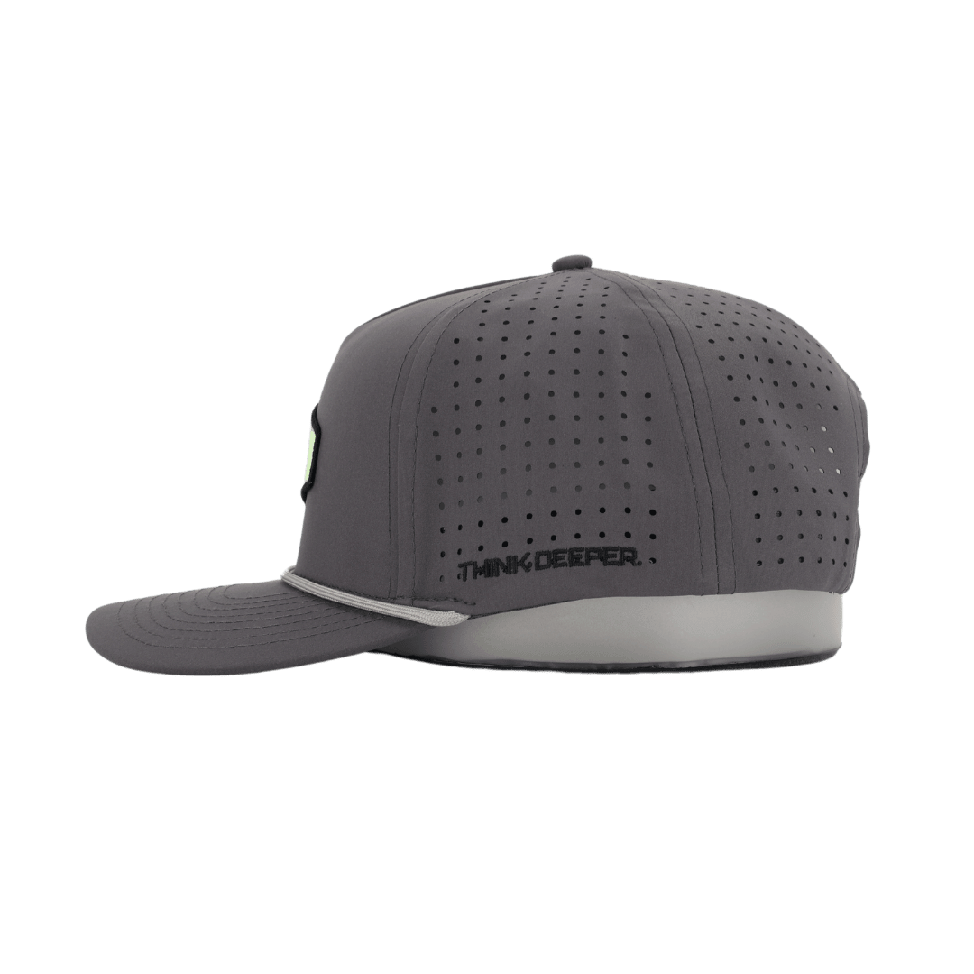 Rope Dark Gray Hat