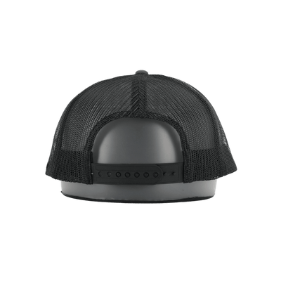 Flag Leather Patch Trucker Green/Black Hat