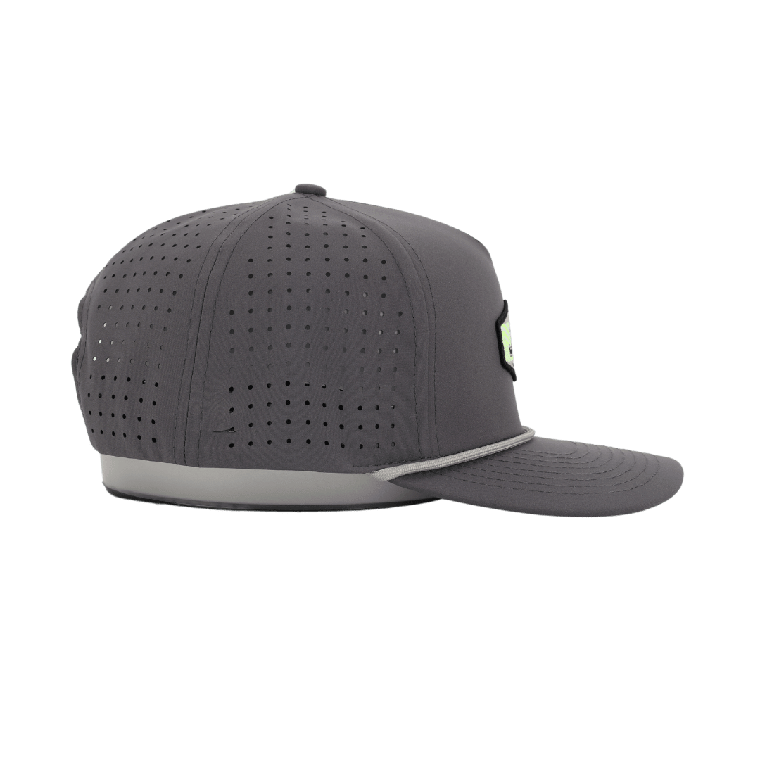 Rope Dark Gray Hat