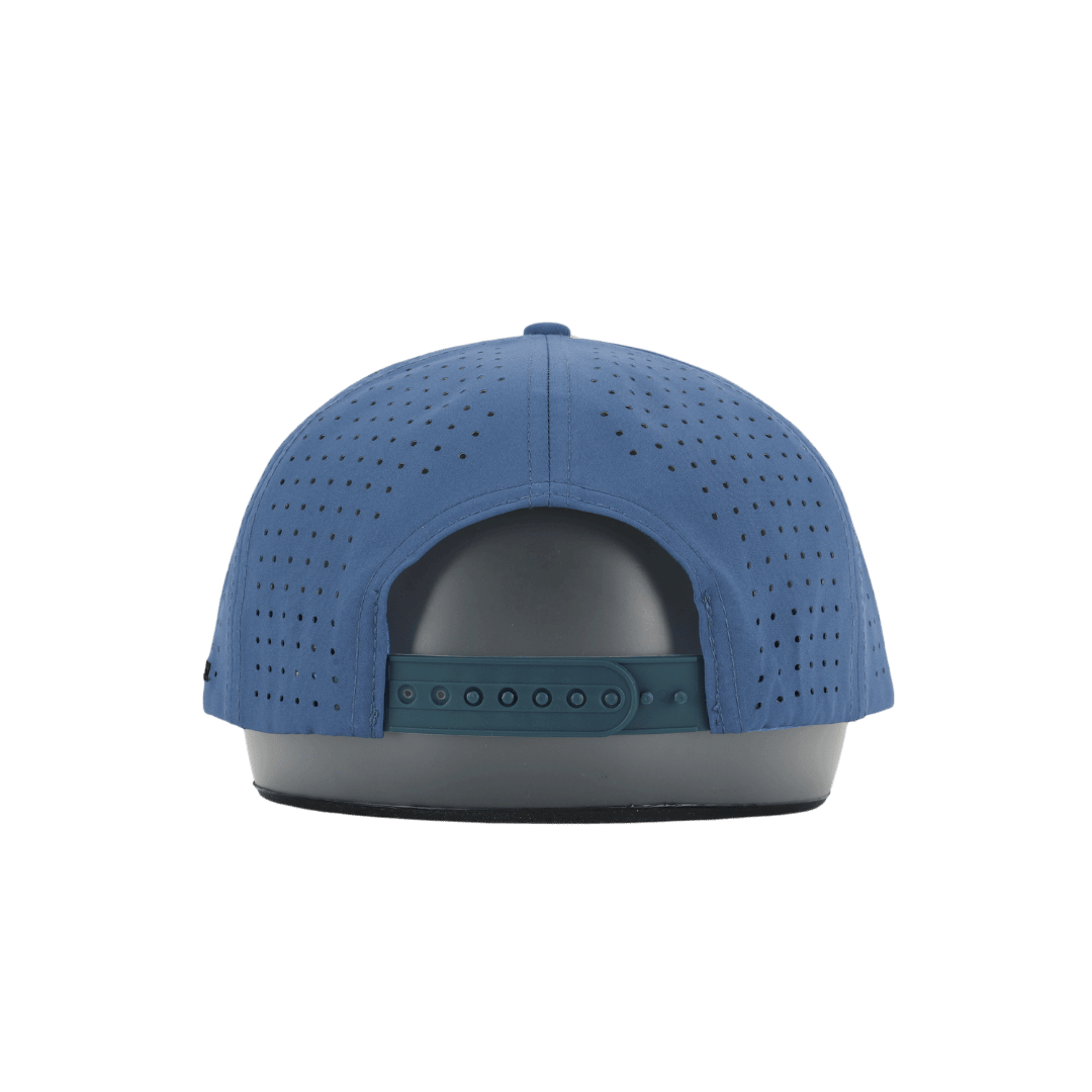 Leather Patch Cap Navy