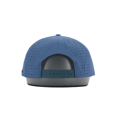 Leather Patch Navy Hat