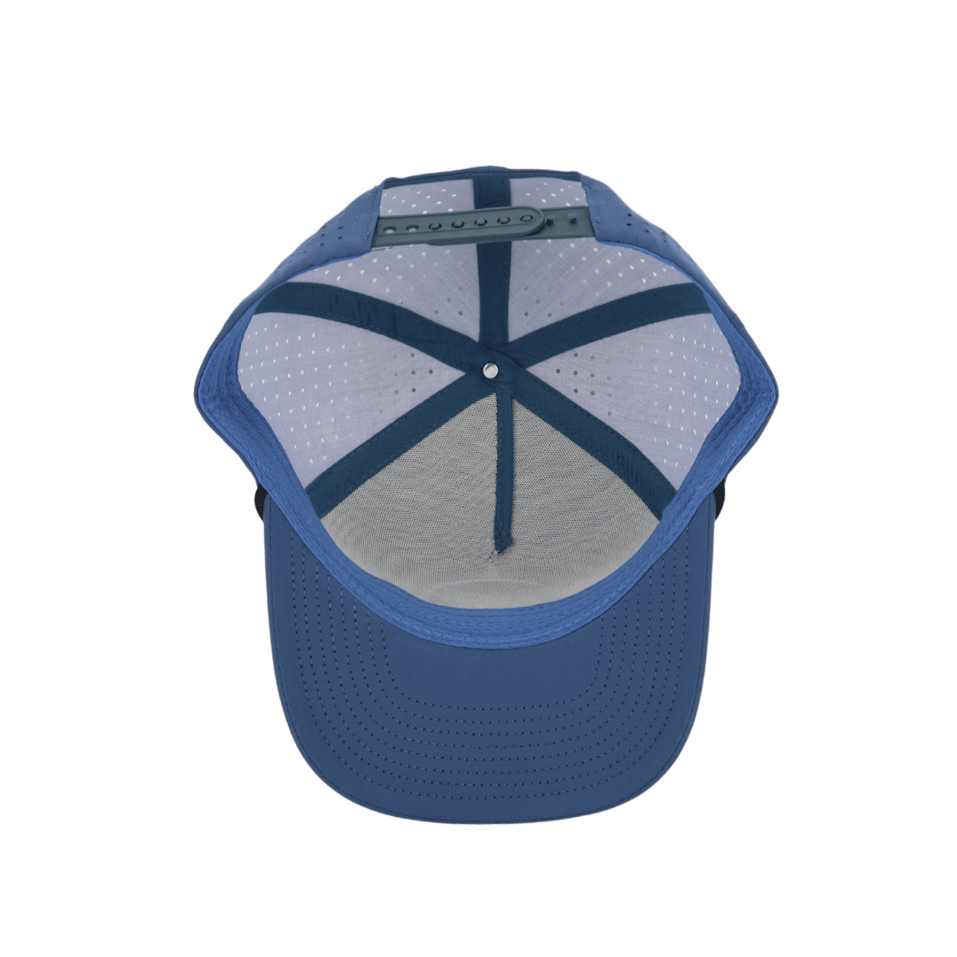 Leather Patch Cap Navy