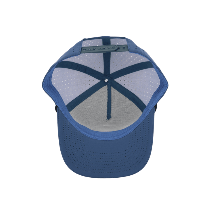 Leather Patch Cap Navy