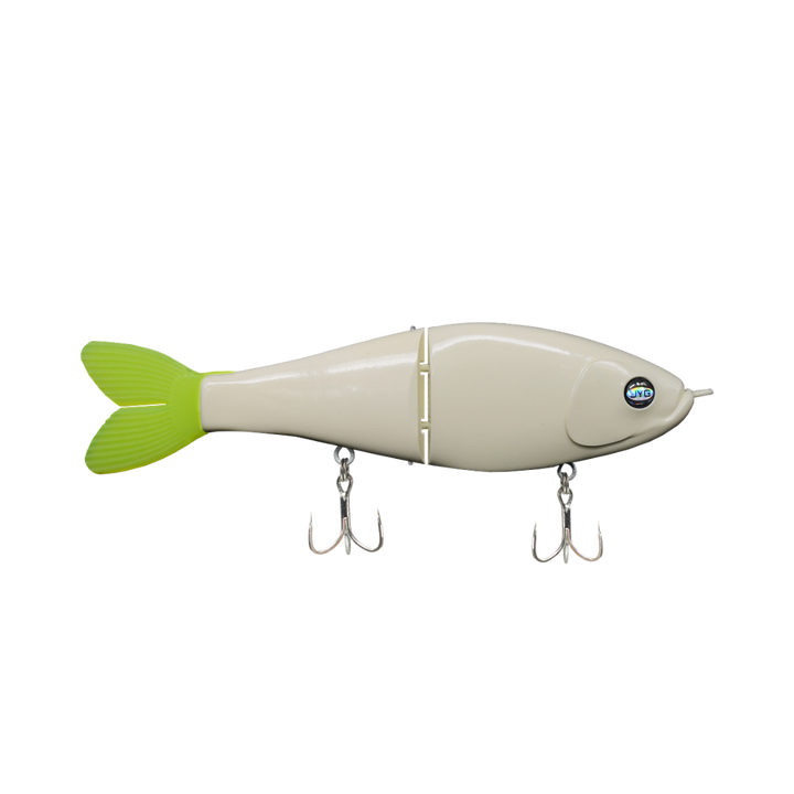 JYG GLYDE 8" 3oz glide bait in Bone colour