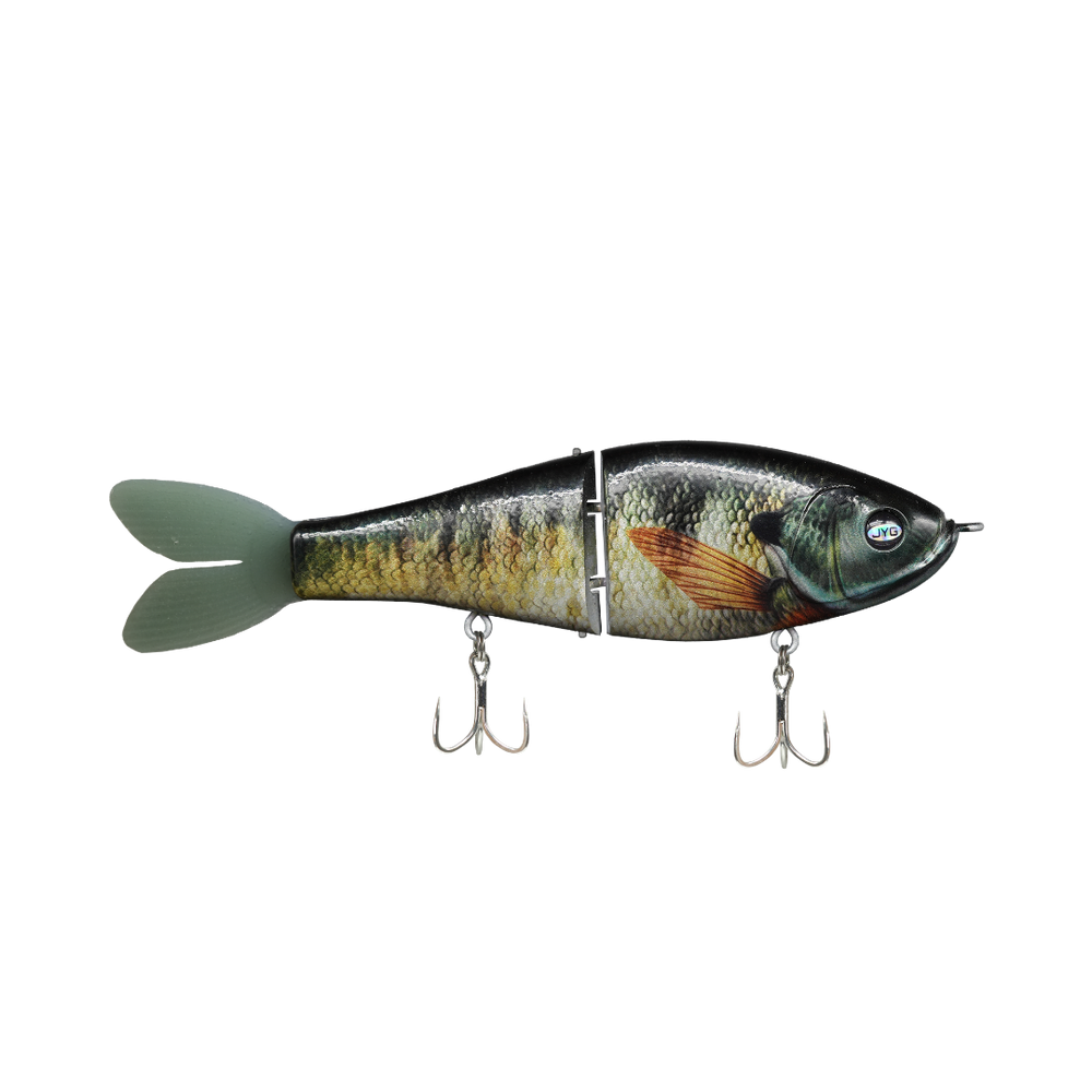 JYG GLYDE 8" 3oz glide bait in Bluegill colour