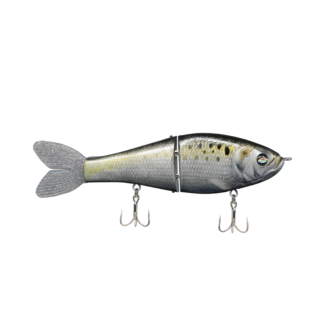JYG GLYDE 8" 3oz glide bait in Bunker colour