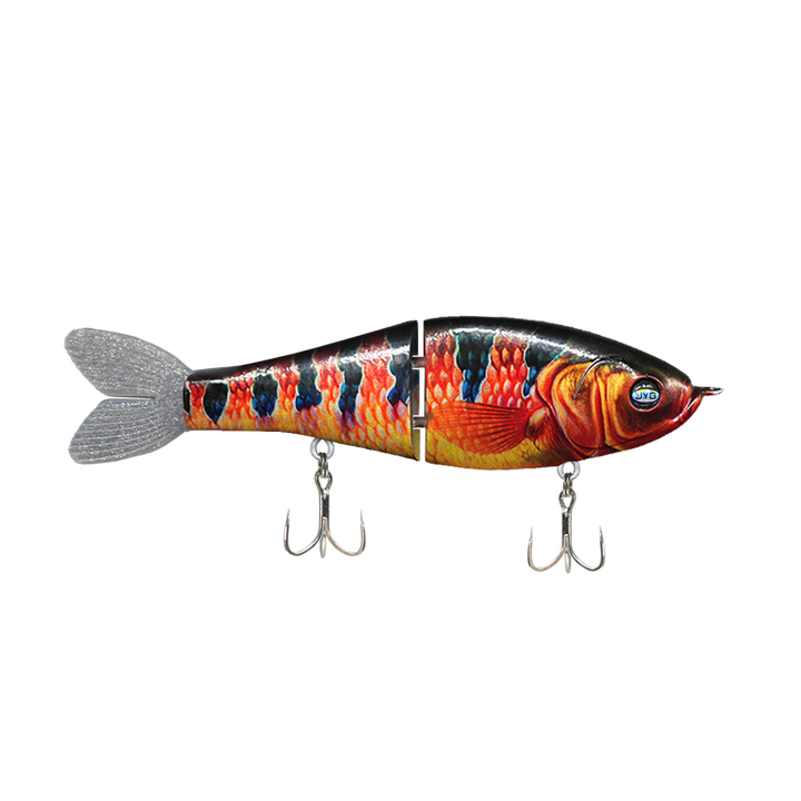 JYG GLYDE 8" 3oz glide bait in Mayan Cichlid colour