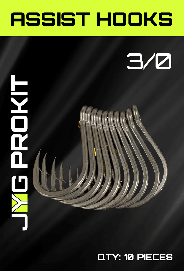 ASSIST HOOKS (10pcs) - FOR SLOW PITCH JIGGING