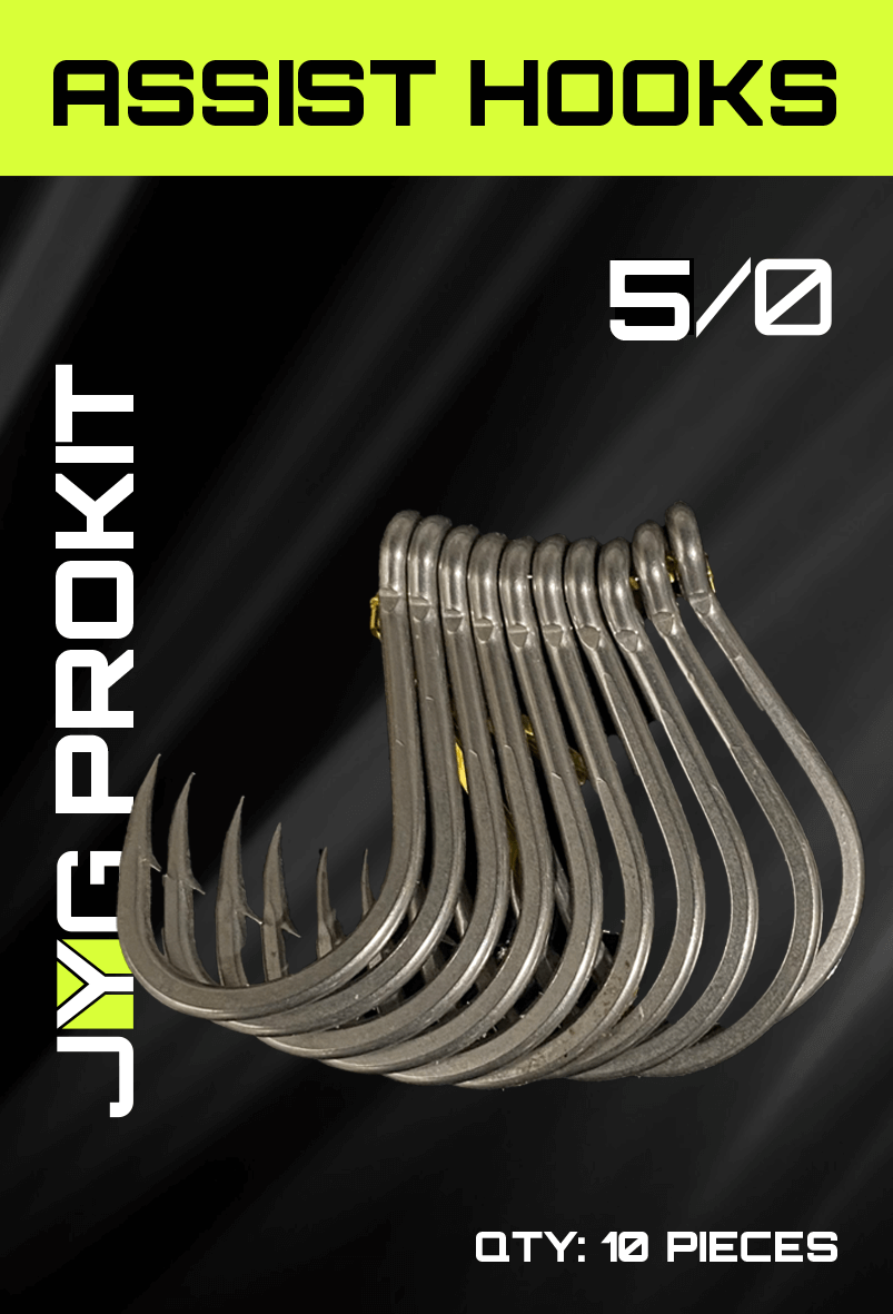 ASSIST HOOKS (10pcs) - FOR SLOW PITCH JIGGING