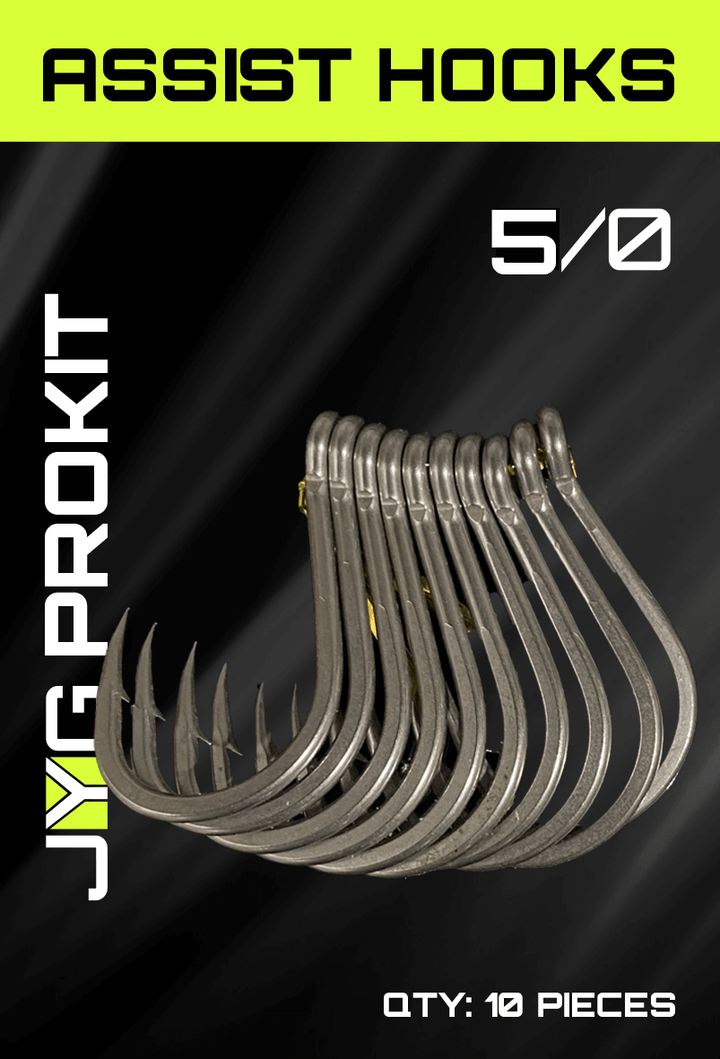 ASSIST HOOKS (10pcs) - FOR SLOW PITCH JIGGING